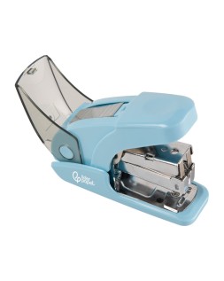 Grapadora liderpapel micro con regalo de caja de 1000 grapas 24/6 26/6 capacidad 20 hojas