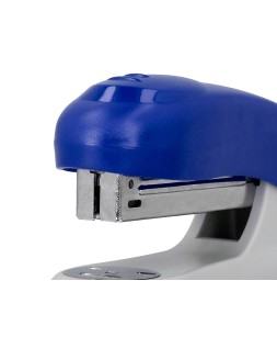 Grapadora q-connect kf14205 plastico abs azul capacidad 20 hojas