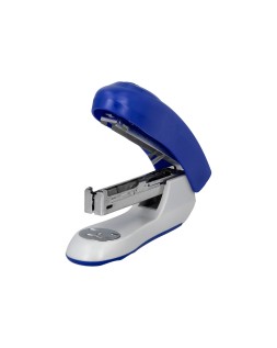 Grapadora q-connect kf14205 plastico abs azul capacidad 20 hojas