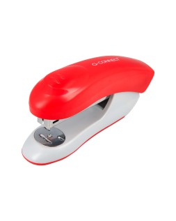 Grapadora q-connect kf14206 plastico abs roja capacidad 20 hojas