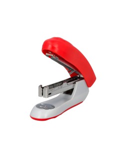 Grapadora q-connect kf14206 plastico abs roja capacidad 20 hojas