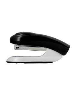 Grapadora q-connect kf14207 plastico abs negra capacidad 20 hojas medidas 177x43x67mm