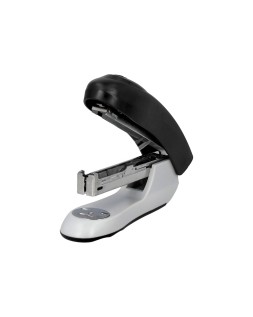 Grapadora q-connect kf14207 plastico abs negra capacidad 20 hojas medidas 177x43x67mm