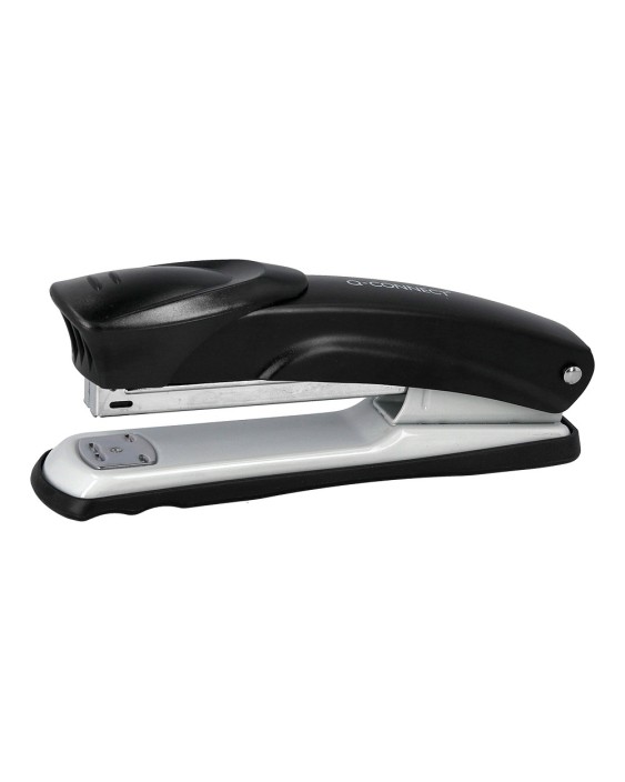 Grapadora q-connect kf14211 metalica negra capacidad 20 hojas