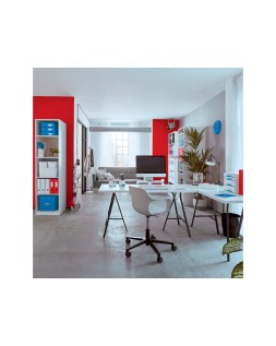 Grapadora petrus electrica e-310 contactless rojo metalizado capacidad 12 hojas usa grapas nº 10