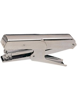 Grapadora petrus de tenaza 224 cromada capacidad 25 h usa grapas 22/6