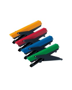 Grapadora majorette de tenaza 205-f capacidad 10 hojas surtido 4 colores