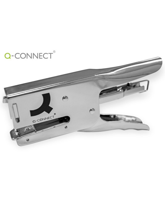 Grapadora q-connect de tenaza capacidad 50 hojas usa grapas 22/6 24/6 24/8 26/6 26/8