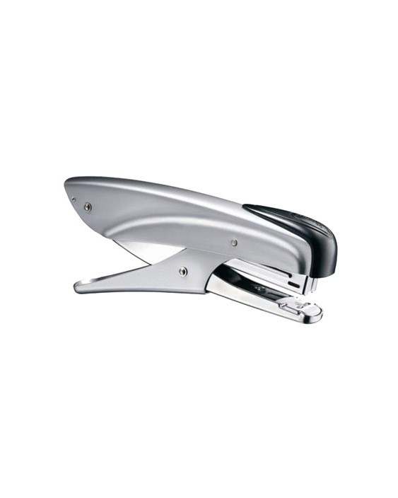 Grapadora maped universal metalica de tenaza capacidad 20 hojas usa grapas 26/6 en blister