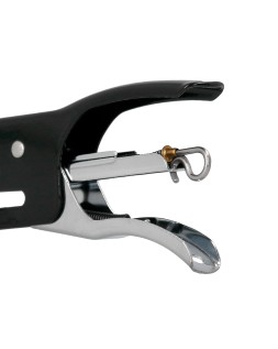 Grapadora q-connect de tenaza kf22340 metalica color negro capacidad 12 hojas usa grapas numero 10