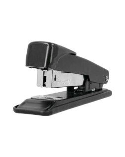 Grapadora greening metalica color negro capacidad 30 hojas usa grapas 24/6 y 26/6