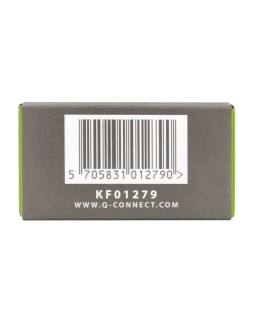 Grapas q-connect nº 22/6 24/6 cobreadas caja de 1000 unidades