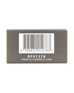 Grapas q-connect nº 22/6 24/6 galvanizadas caja de 1000 unidades