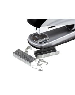 Grapas q-connect nº 22/6 24/6 galvanizadas caja de 1000 unidades
