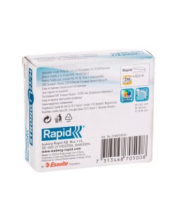 Grapas rapid strong nº 23/24 galvanizadas caja de 1000 unidades