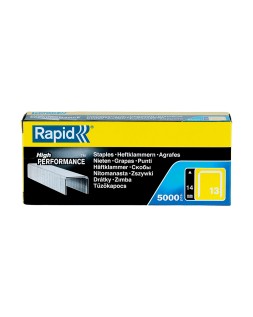 Grapas rapid 13/14 mm galvanizada caja de 5000 unidades