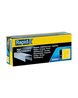 Grapas rapid 13/14 mm galvanizada caja de 5000 unidades
