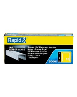 Grapas rapid 13/4 mm galvanizada caja de 5000 unidades