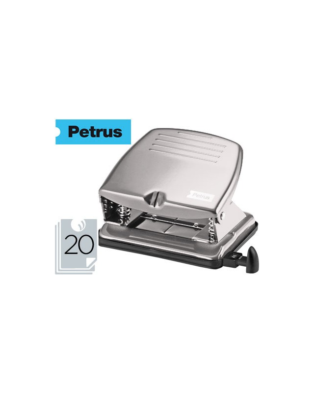Taladrador petrus 65 c cromado capacidad 20 hojas