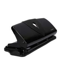 Taladrador q-connect kf01238 negro 4 taladros abertura 1,6 mm capacidad 16 hojas