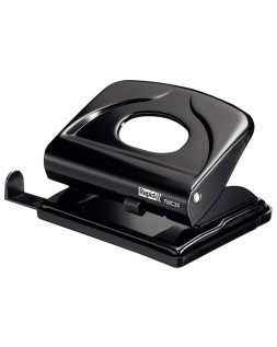 Taladrador rapid fmc20 metalico color negro capacidad 20 hojas