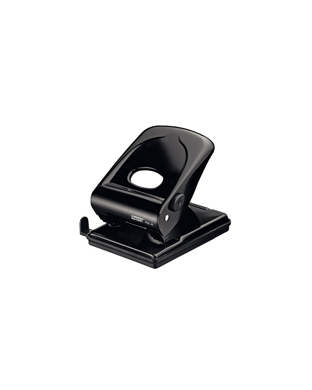 Taladrador rapid fmc40 metalico color negro capacidad 40 hojas