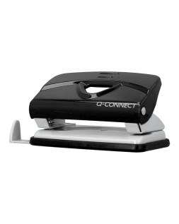 Taladrador q-connect kf14214 negro abertura 1 mm capacidad 10 hojas