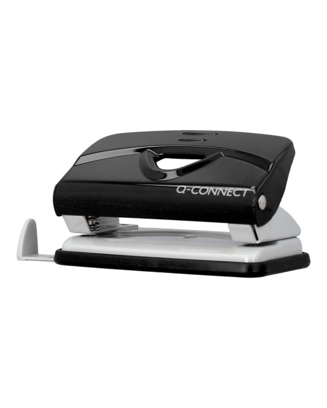 Taladrador q-connect kf14214 negro abertura 1 mm capacidad 10 hojas