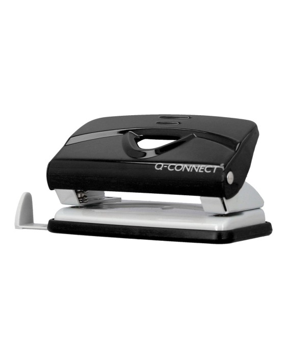Taladrador q-connect kf14214 negro abertura 1 mm capacidad 10 hojas