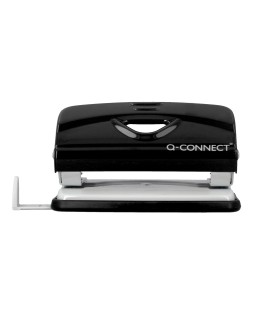 Taladrador q-connect kf14214 negro abertura 1 mm capacidad 10 hojas