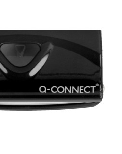 Taladrador q-connect kf14214 negro abertura 1 mm capacidad 10 hojas