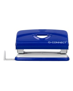 Taladrador q-connect kf14215 azul abertura 1 mm capacidad 10 hojas