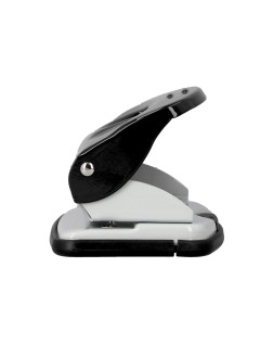 Taladrador q-connect kf14217 negro abertura 2 mm capacidad 20 hojas