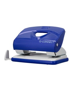 Taladrador q-connect kf14218 azul abertura 2 mm capacidad 20 hojas