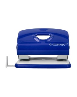 Taladrador q-connect kf14218 azul abertura 2 mm capacidad 20 hojas