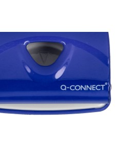 Taladrador q-connect kf14218 azul abertura 2 mm capacidad 20 hojas