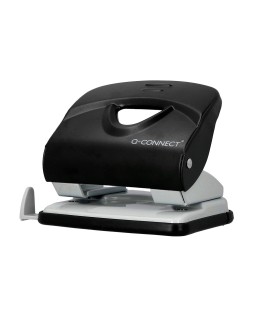 Taladrador q-connect kf14220 negro abertura 2,7 mm capacidad 30 hojas