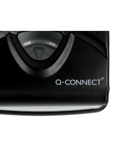 Taladrador q-connect kf14220 negro abertura 2,7 mm capacidad 30 hojas