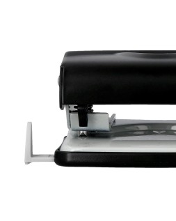 Taladrador q-connect kf14220 negro abertura 2,7 mm capacidad 30 hojas