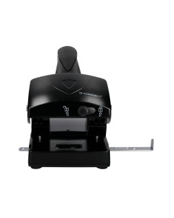 Taladrador q-connect kf01237 negro abertura 6,5 mm capacidad 65 hojas