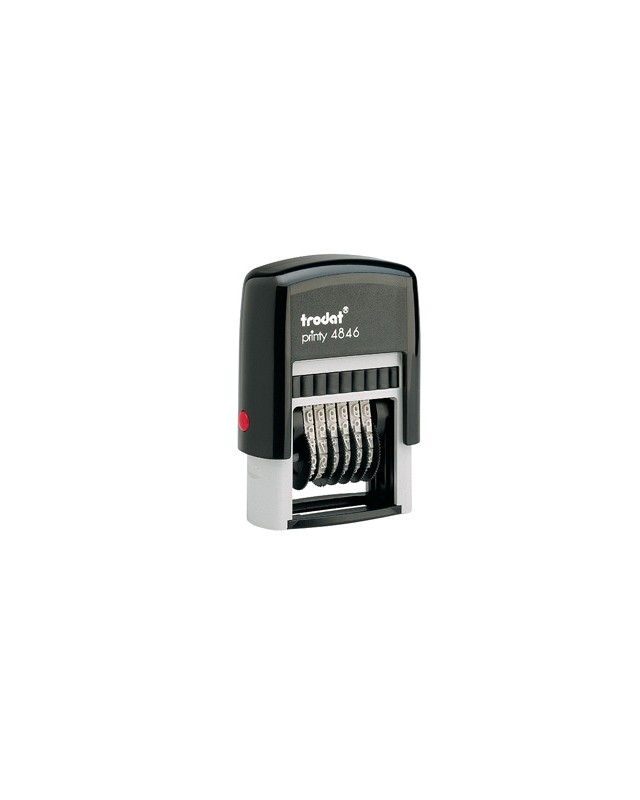 Numerador trodat manual 6 bandas 4 mm