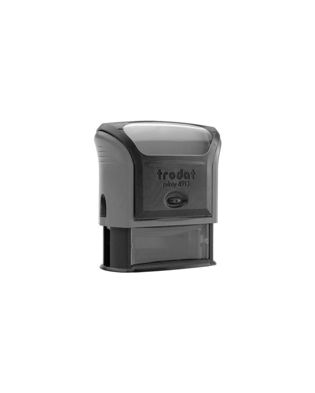 Sello entintado printy 4913 58x22 mm p-3 gris