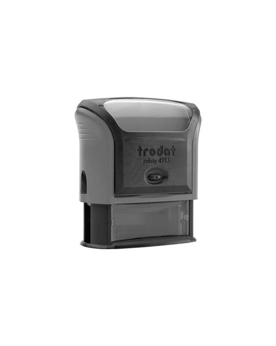 Sello entintado printy 4913 58x22 mm p-3 gris