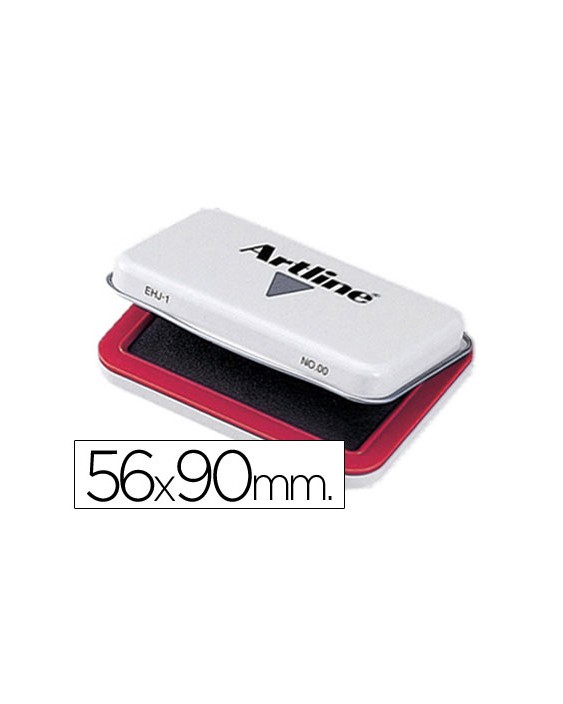 Tampon artline nº0 rojo 56x90 mm