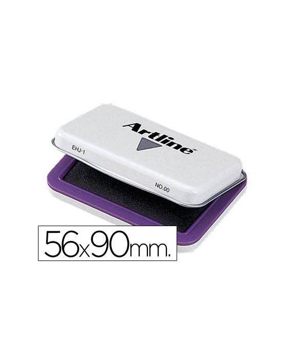 Tampon artline nº0 violeta 56x90 mm