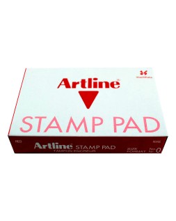 Tampon artline nº1 rojo 67x106 mm