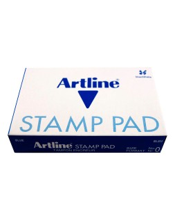 Tampon artline nº2 azul 87x143 mm