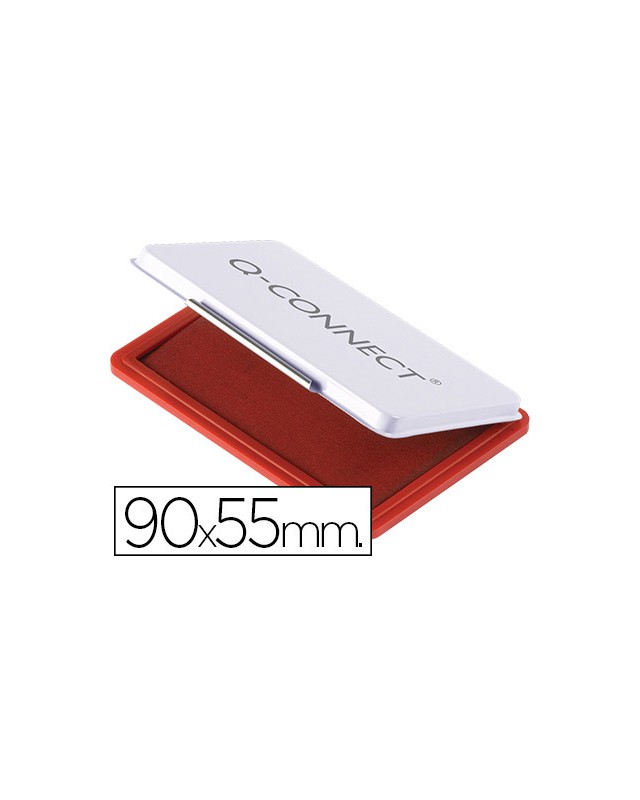 Tampon q-connect nº3 90x55 mm rojo