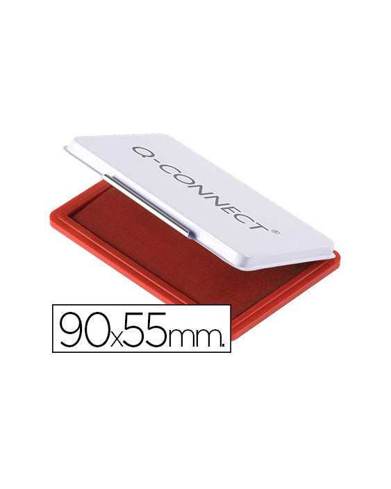 Tampon q-connect nº3 90x55 mm rojo
