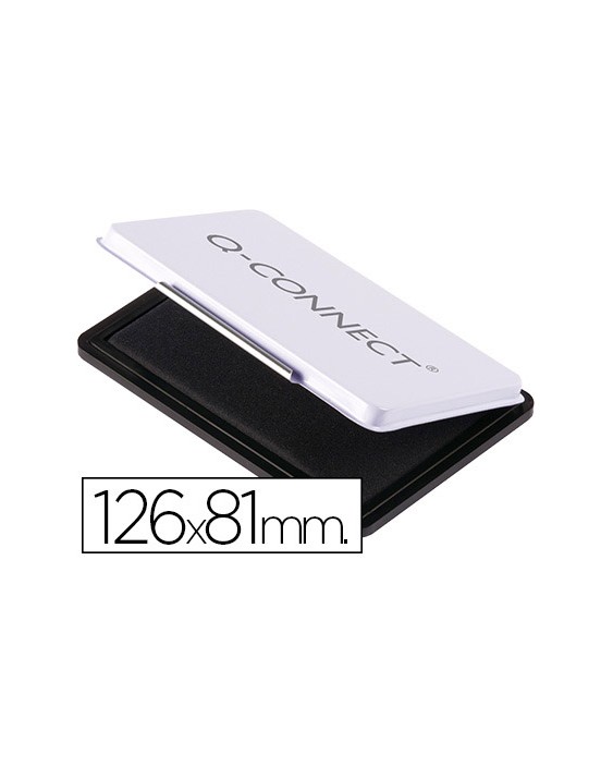 Tampon q-connect nº1 126x81 mm negro